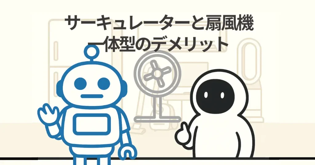サーキュレーターと扇風機一体型のデメリットとおすすめ完全ガイド