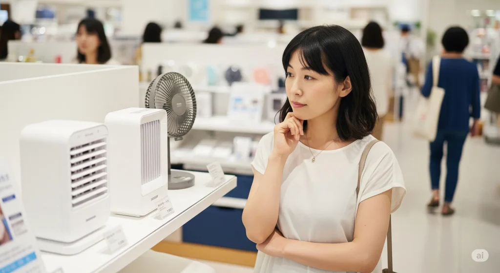 扇風機とサーキュレーターではどちらが涼しい?