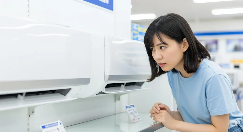 ダイキンエアコンの家電量販店での違いとは?