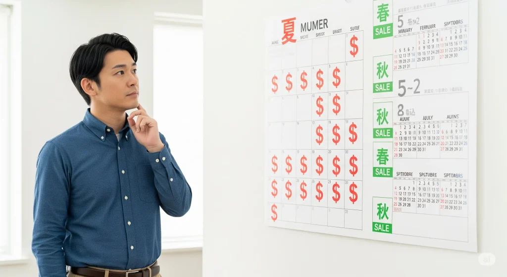 エアコンの購入はいつ頃が安くなる?