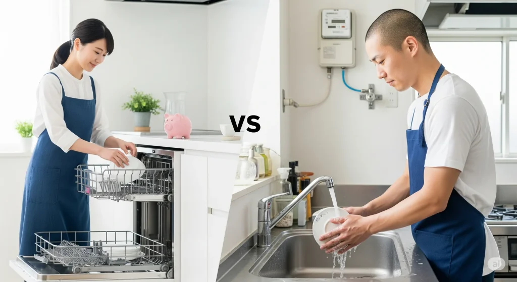 食洗機と手洗い、どちらがお得?