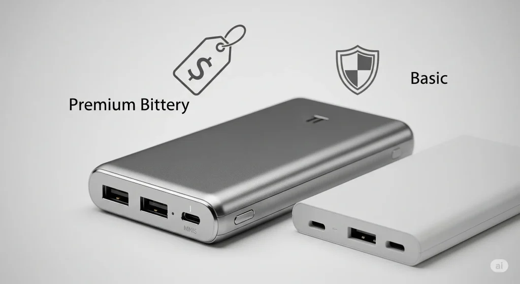モバイルバッテリーは高いものと安いものとでは何が違うの?