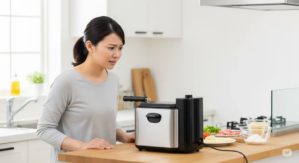 購入前に知るべき電気フライヤーのデメリット