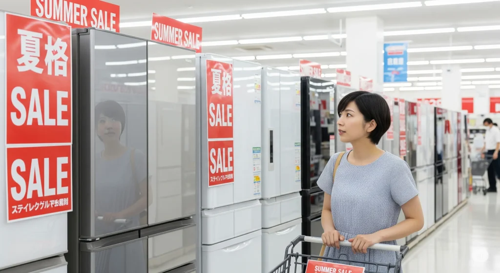 冷蔵庫の買い時は8月・9月！価格が下がる3つの理由