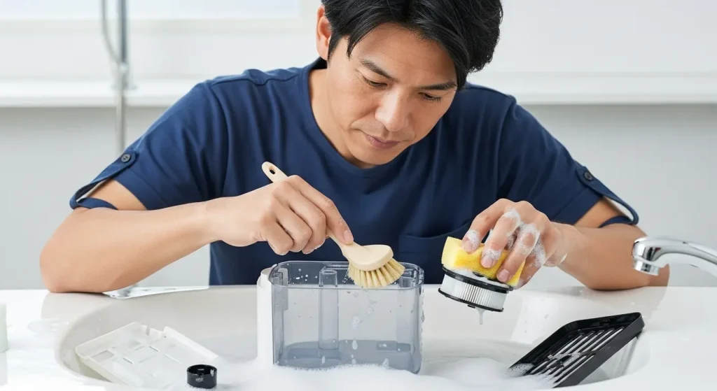 水垢・ぬめりを取る定期的な掃除方法