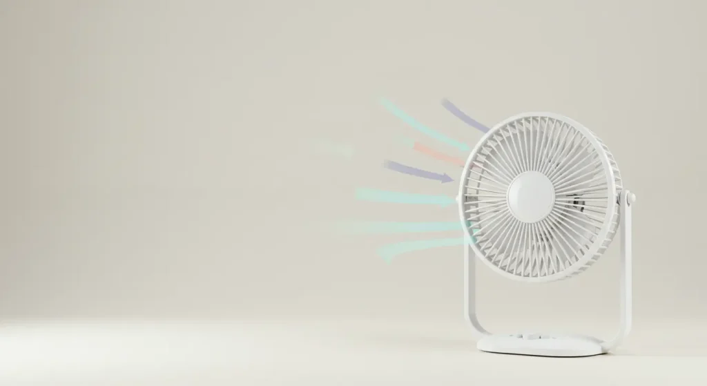 暖房器具別サーキュレーターの向きと置き方
