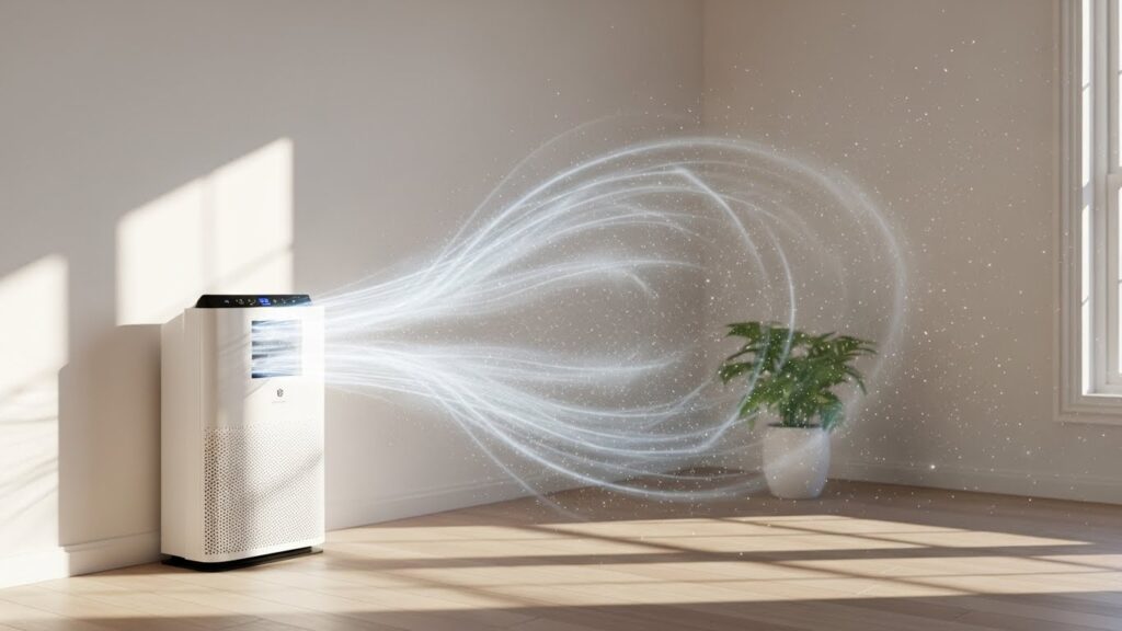 花粉症に最強の空気清浄機は?気流制御が左右する花粉の物理的除去能力