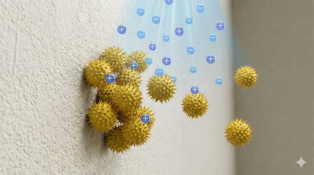 静電気を除去するプラズマクラスターの役割