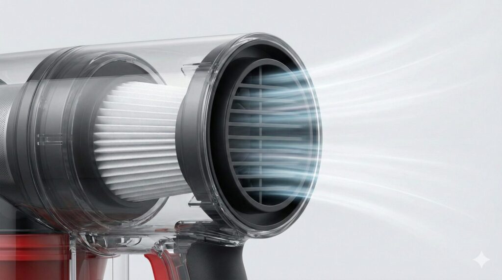 花粉シーズンの布団掃除、正解はこれ!二次被害を防ぐ排気性能の重要性