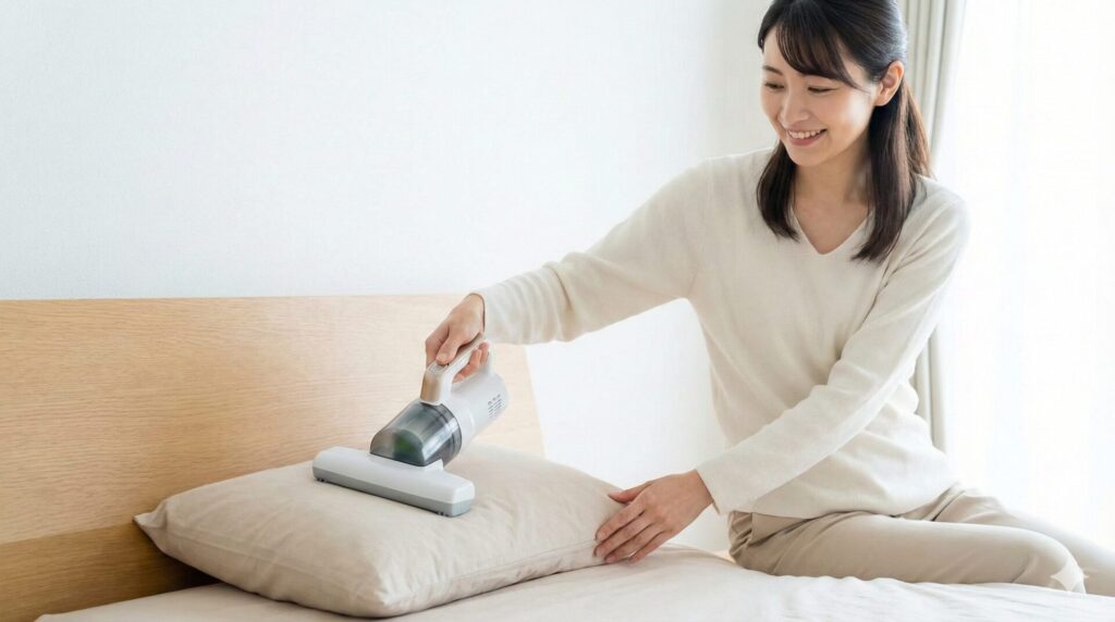 花粉シーズンの布団掃除、正解はこれ!毎日の継続には軽量性が不可欠